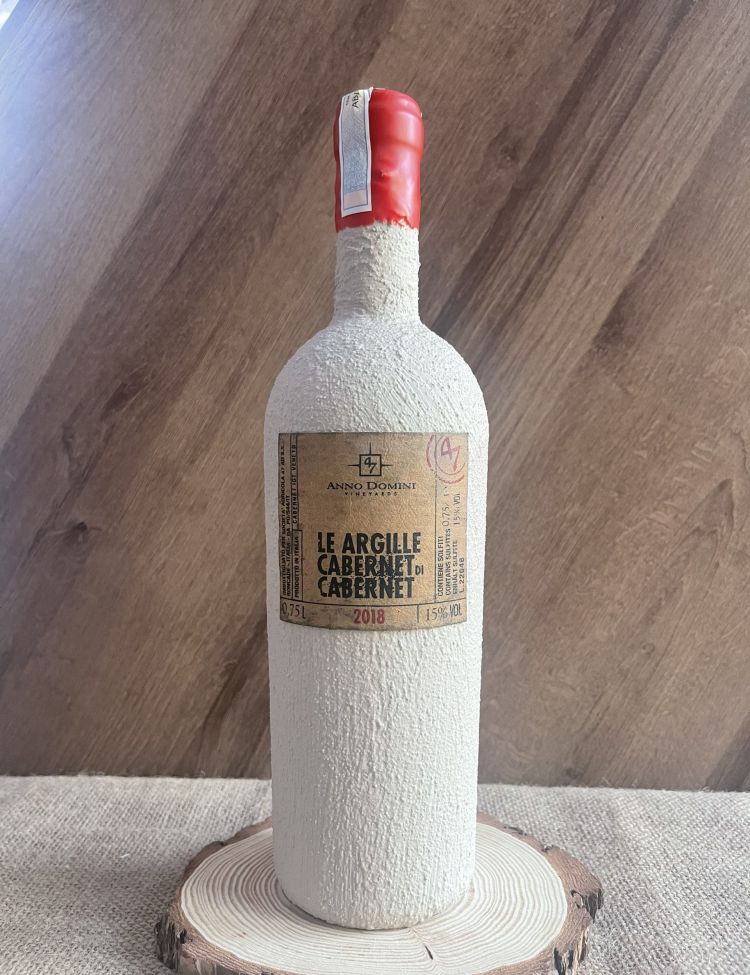 Rượu Vang Xi Măng Le Argille Cabernet Di Cabernet <5% ABV*