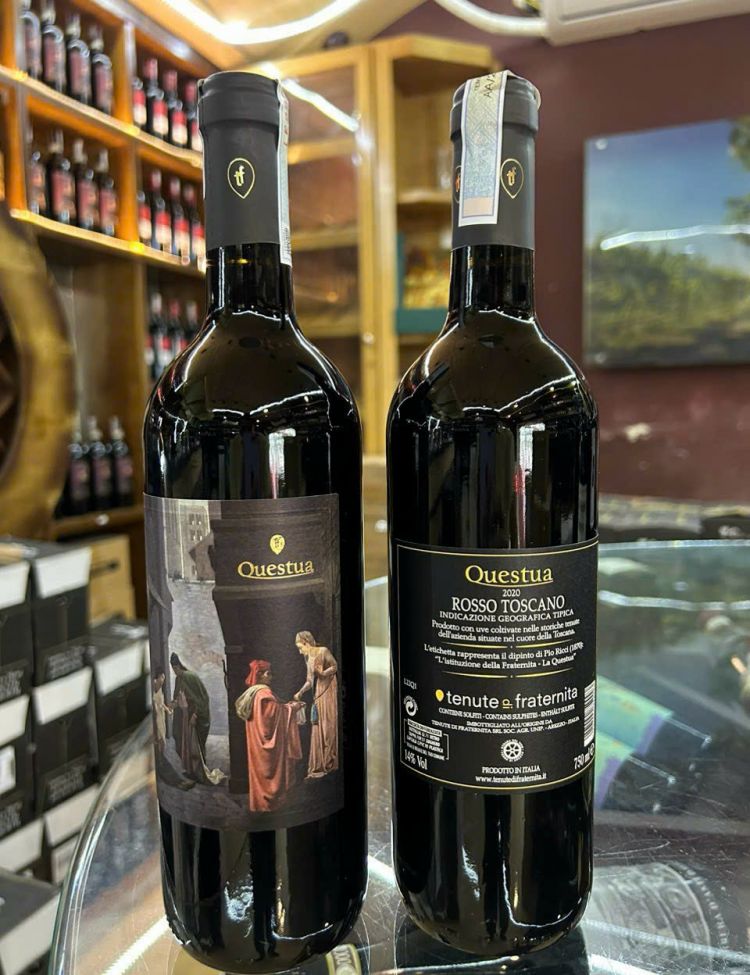 Rượu Vang Questua Rosso Toscano <5% ABV*