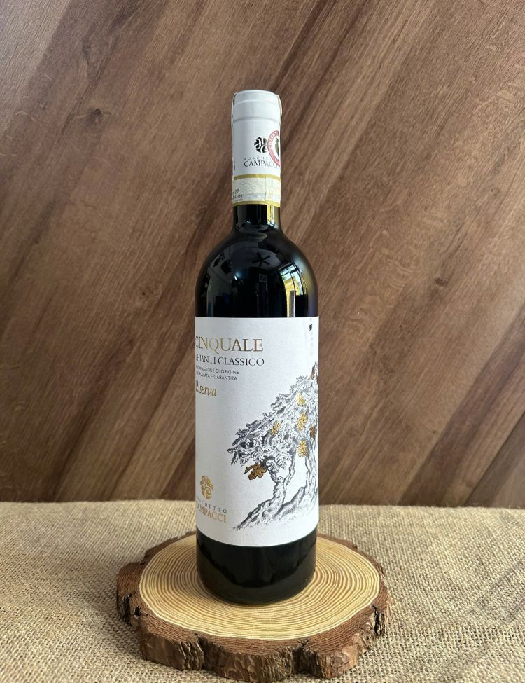 Rượu Vang Đỏ Chianti Classico Riserva (Lá Vàng) <5% ABV*