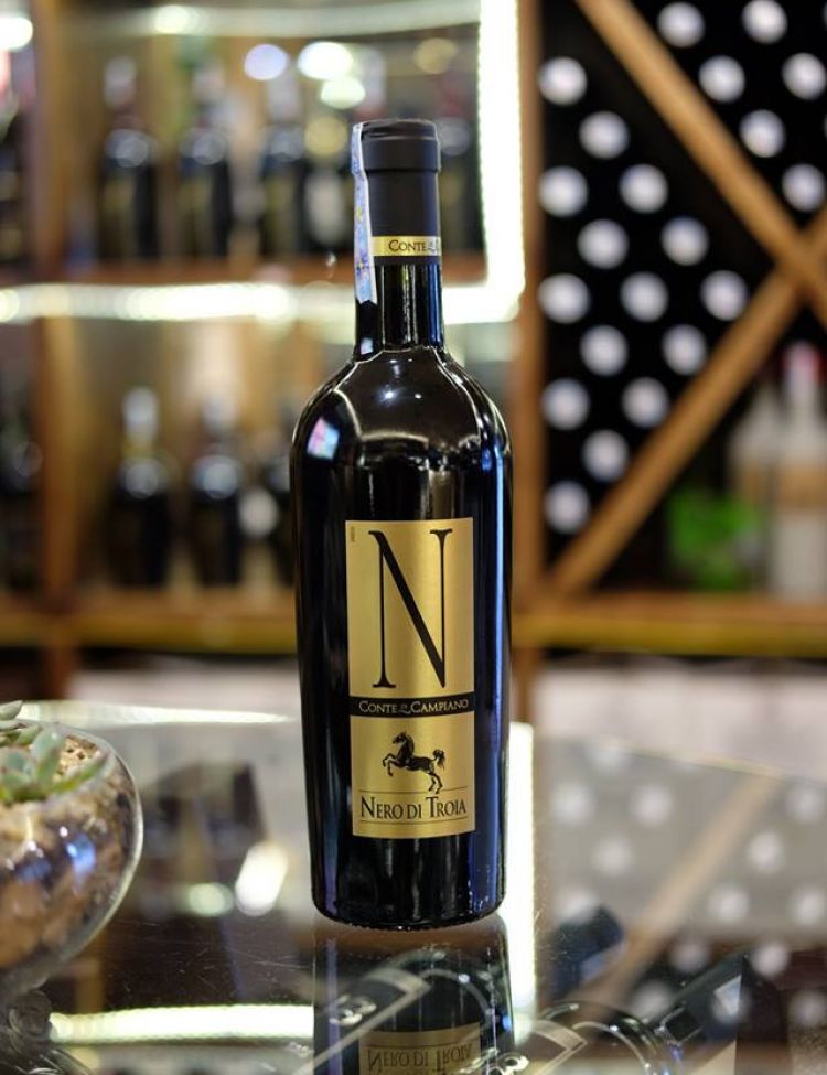 Rượu Vang Đỏ N Nero di Troia <5% ABV*