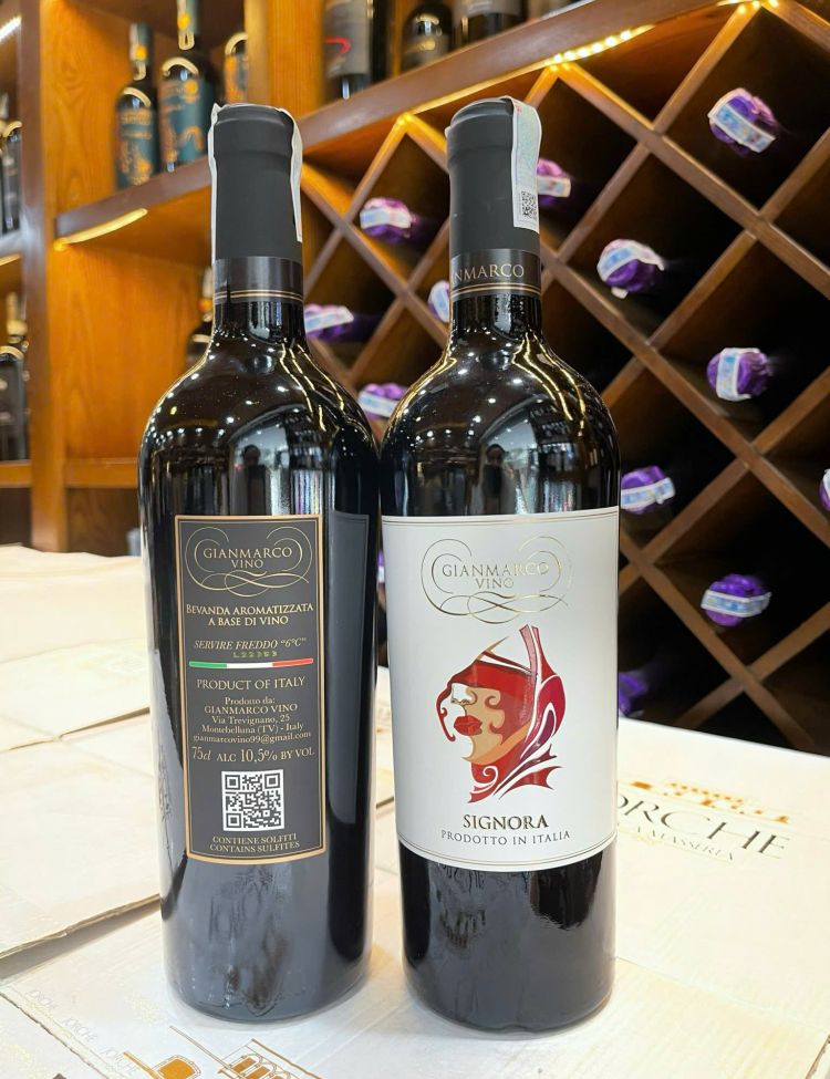 Rượu Vang Gianmarco Vino Signora <5% ABV*