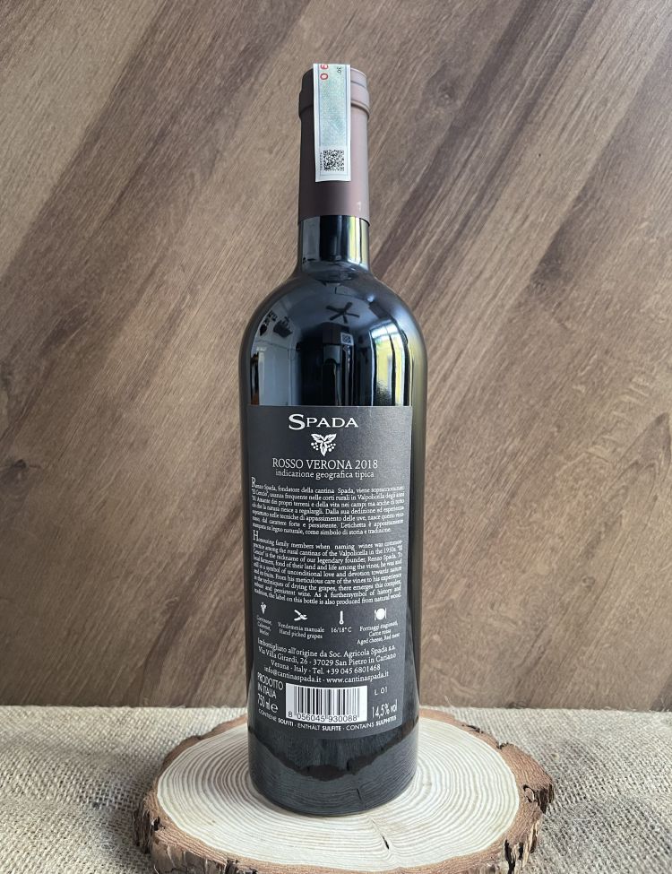 Rượu Vang Đỏ Spada El Cencio (Ông Già) <5% ABV*
