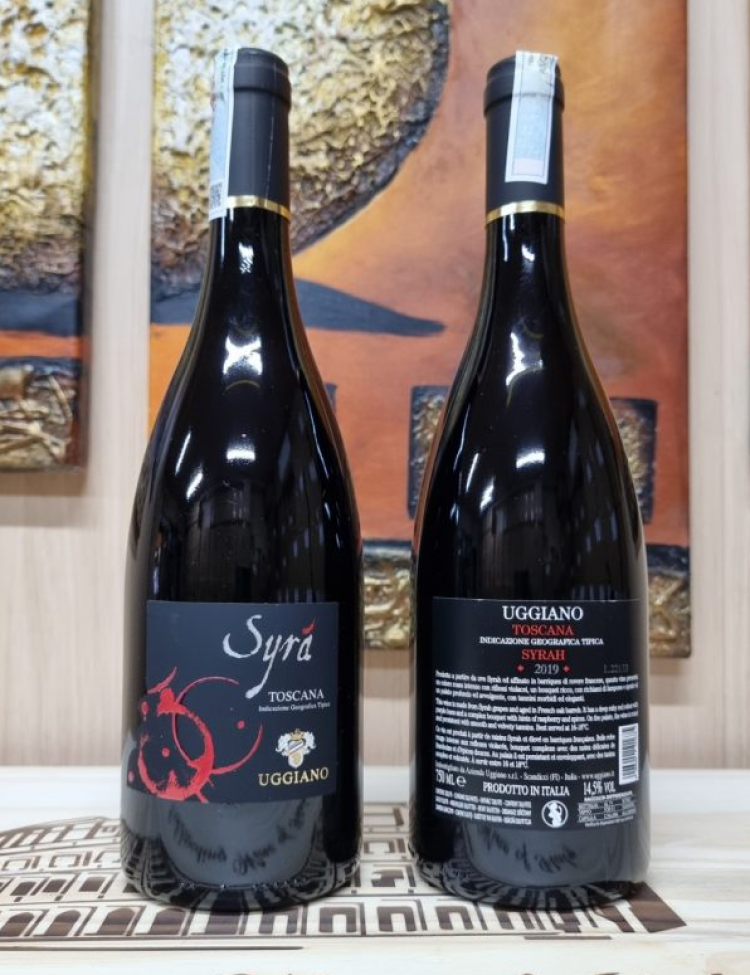 Rượu Vang Đỏ Uggiano Toscana Syrah <5% ABV*