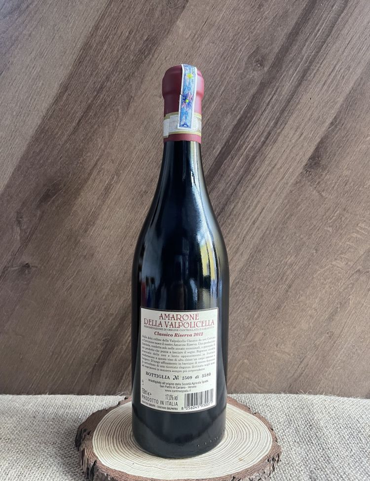 Rượu Vang Đỏ  Amarone della  Valpolicella - Classico Spada <5% ABV*